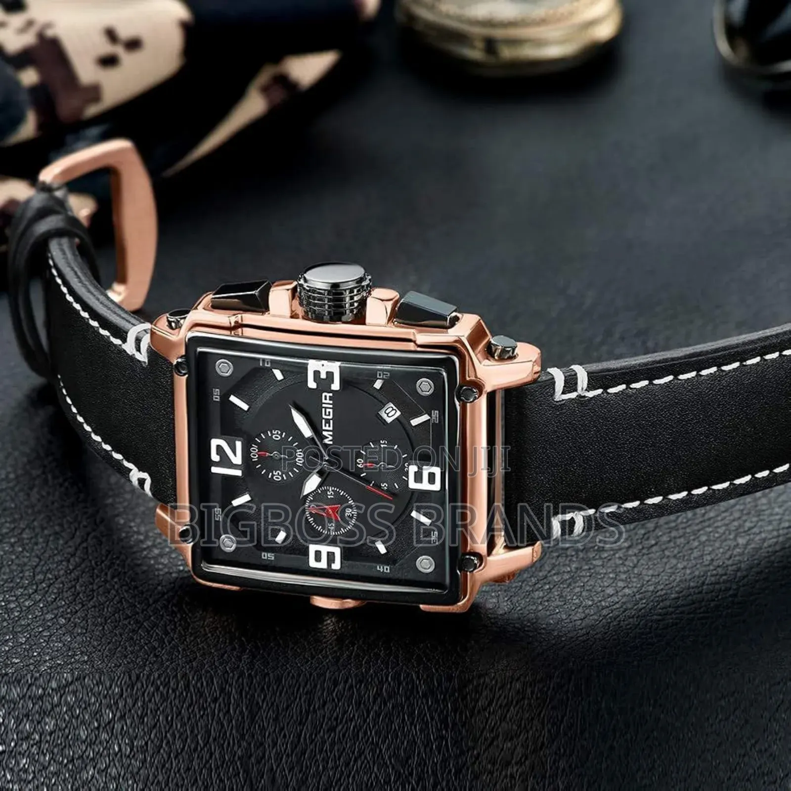 MEGIR Watches Square Shape