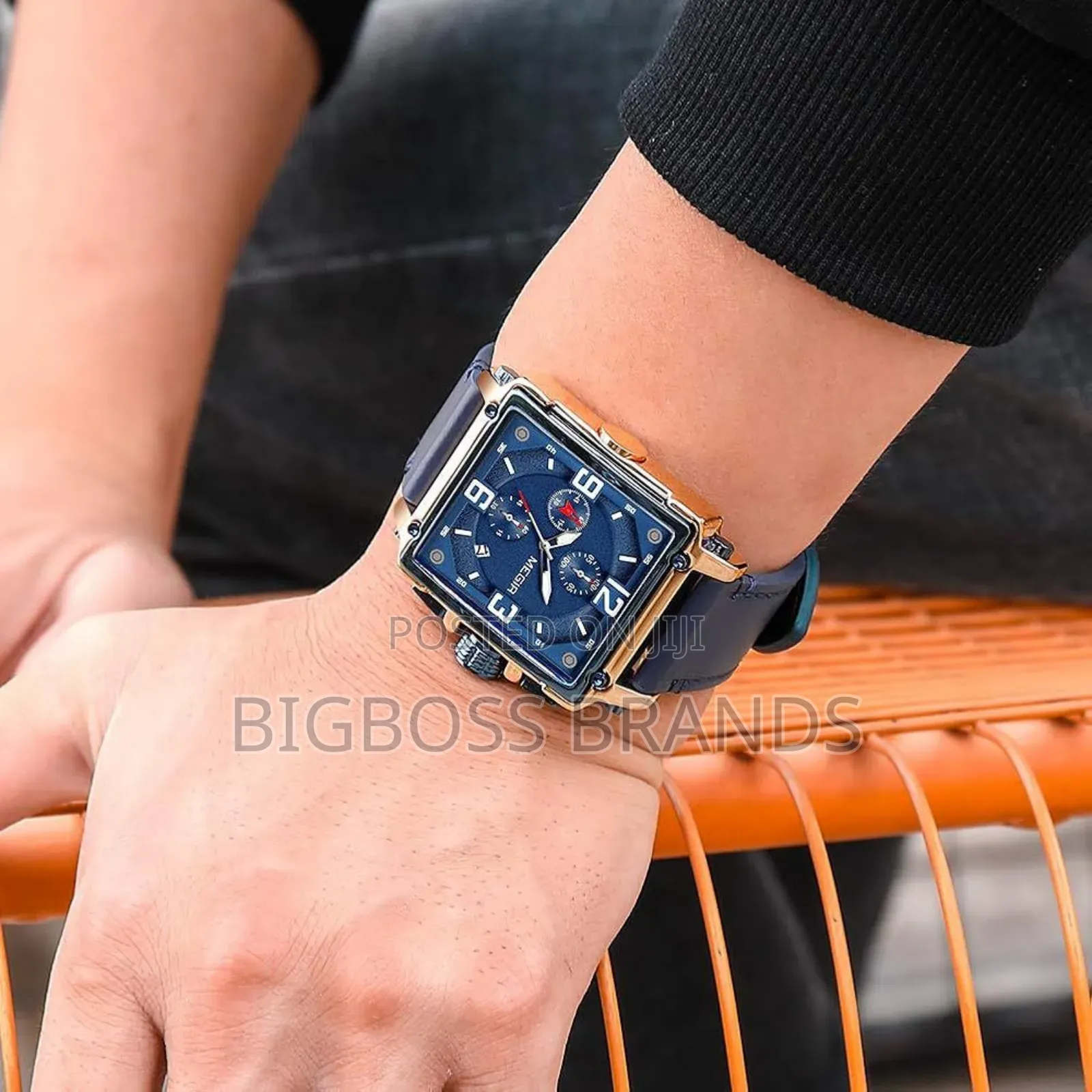 MEGIR Watches Square Shape