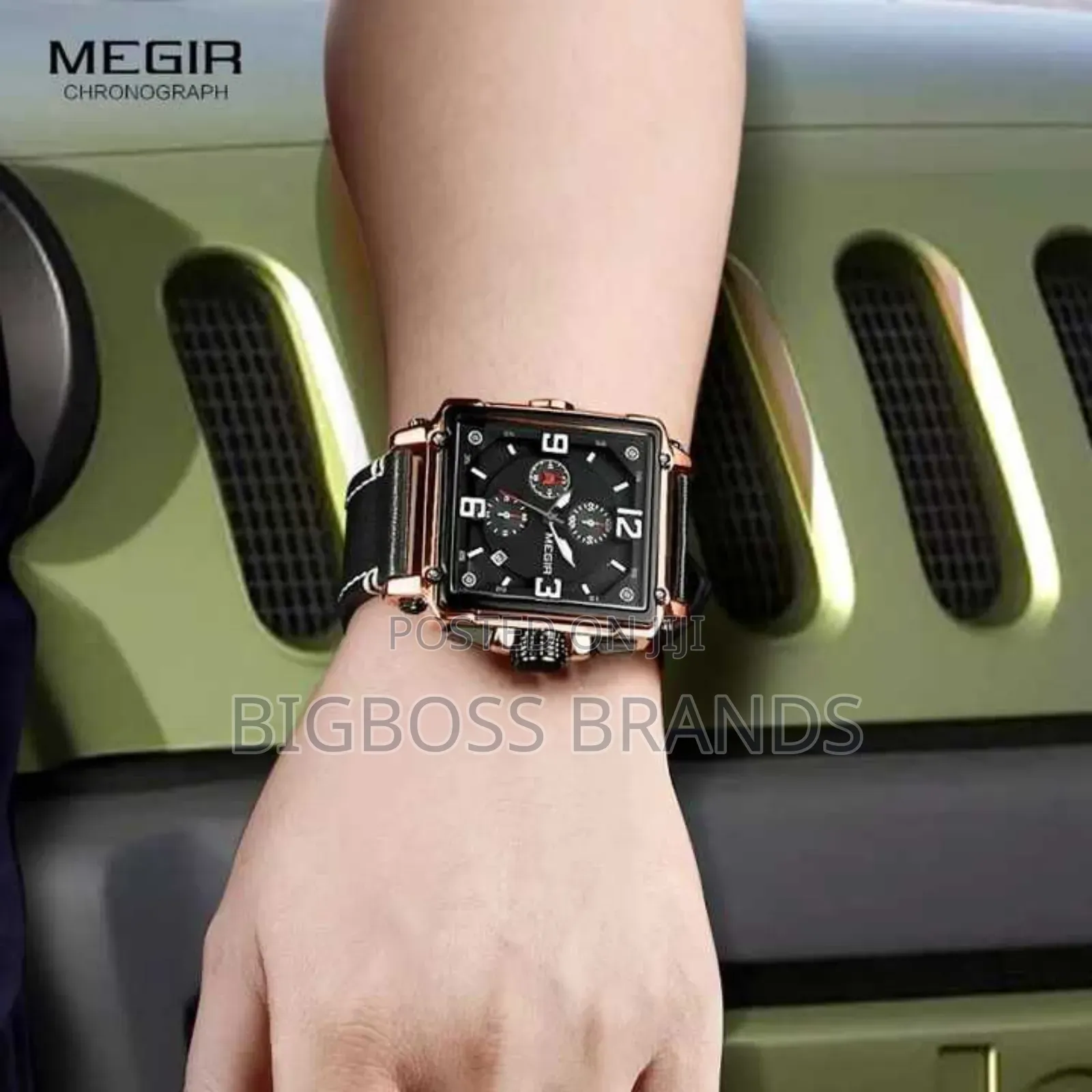 MEGIR Watches Square Shape