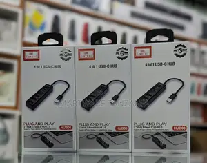 4-in-1 USB-C Hub - High-Speed Data Transfer USB 3.0 Microsd