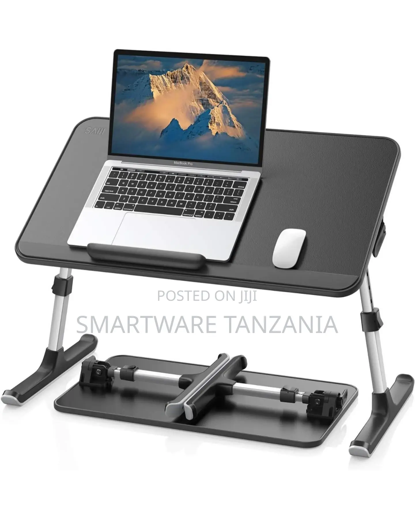 Foldable Laptop Desk For Bed With Usb,Bed Desk With Drawer
