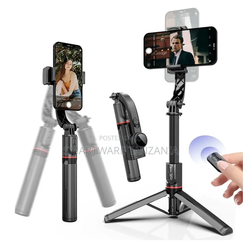 Gimbal Stabilizer Bluetooth Selfie Stick With Remote Control