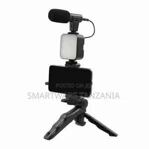 LED Fill Light Kit With Mic Mobile Phone Live Streaming