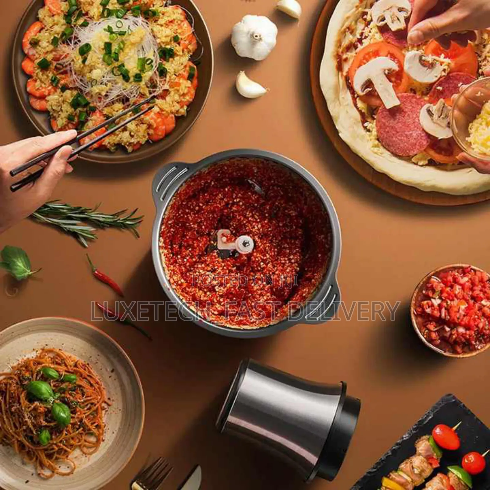 SOKANY Electric Meat Grinder and Food Chopper 5L