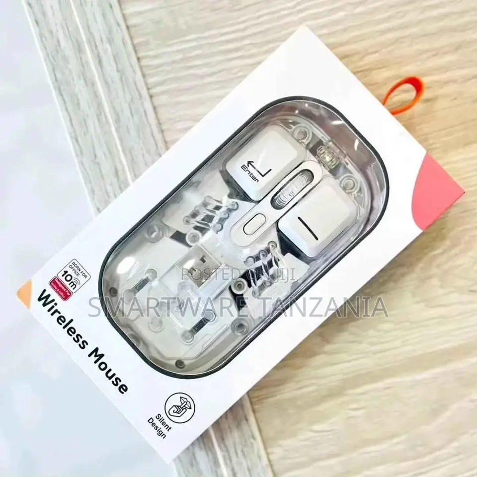 Wireless Mouse With Rgb Lighting 2.4g/Bluetooth Connectivity
