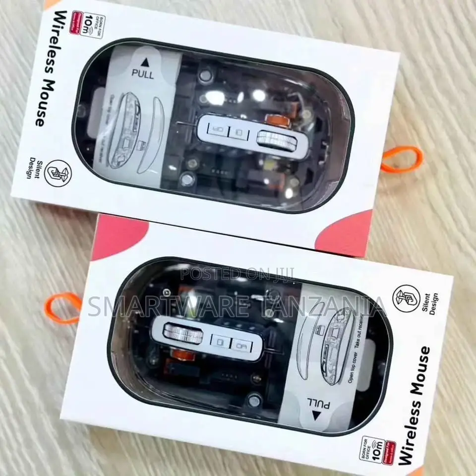 Transparent Bluetooth Mouse, Slim Mouse With Usb Receiver,