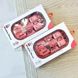 Full Transparent Portable Silent Mouse With Usb Receiver