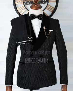 Velvet Taxedo Double Breasted Suit | High Class