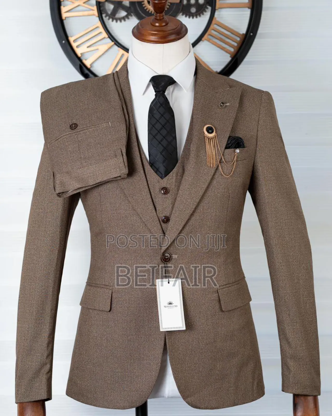 Smart Brown Suit