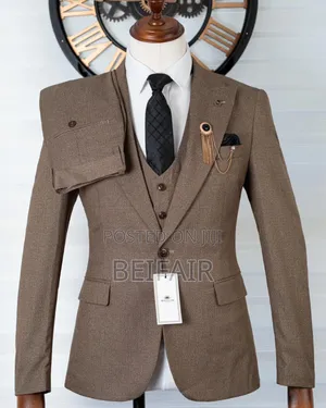 Smart Brown Suit