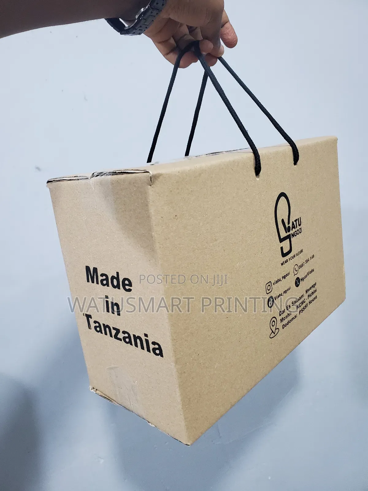Box Made and Printed by Us