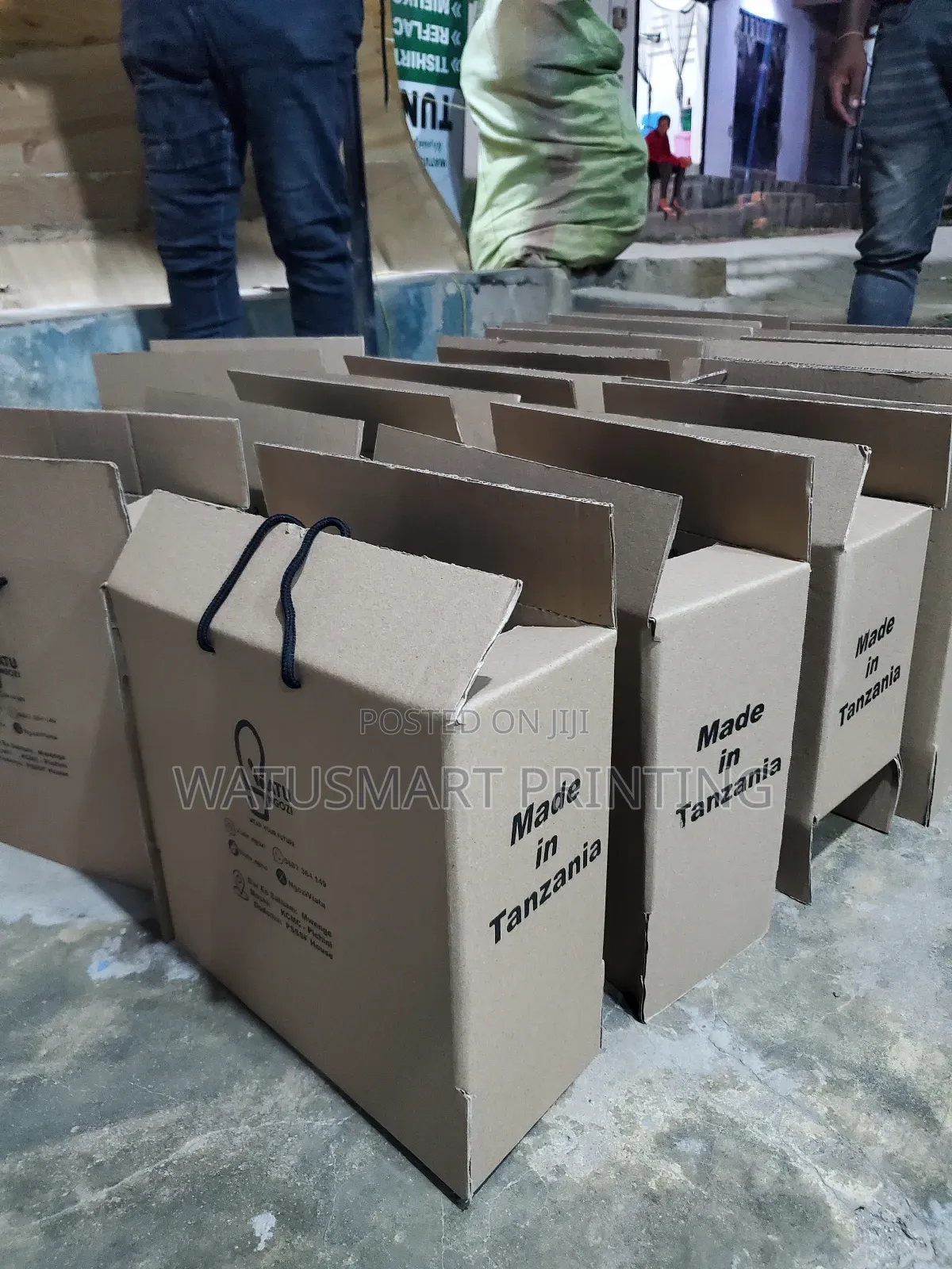 Box Made and Printed by Us