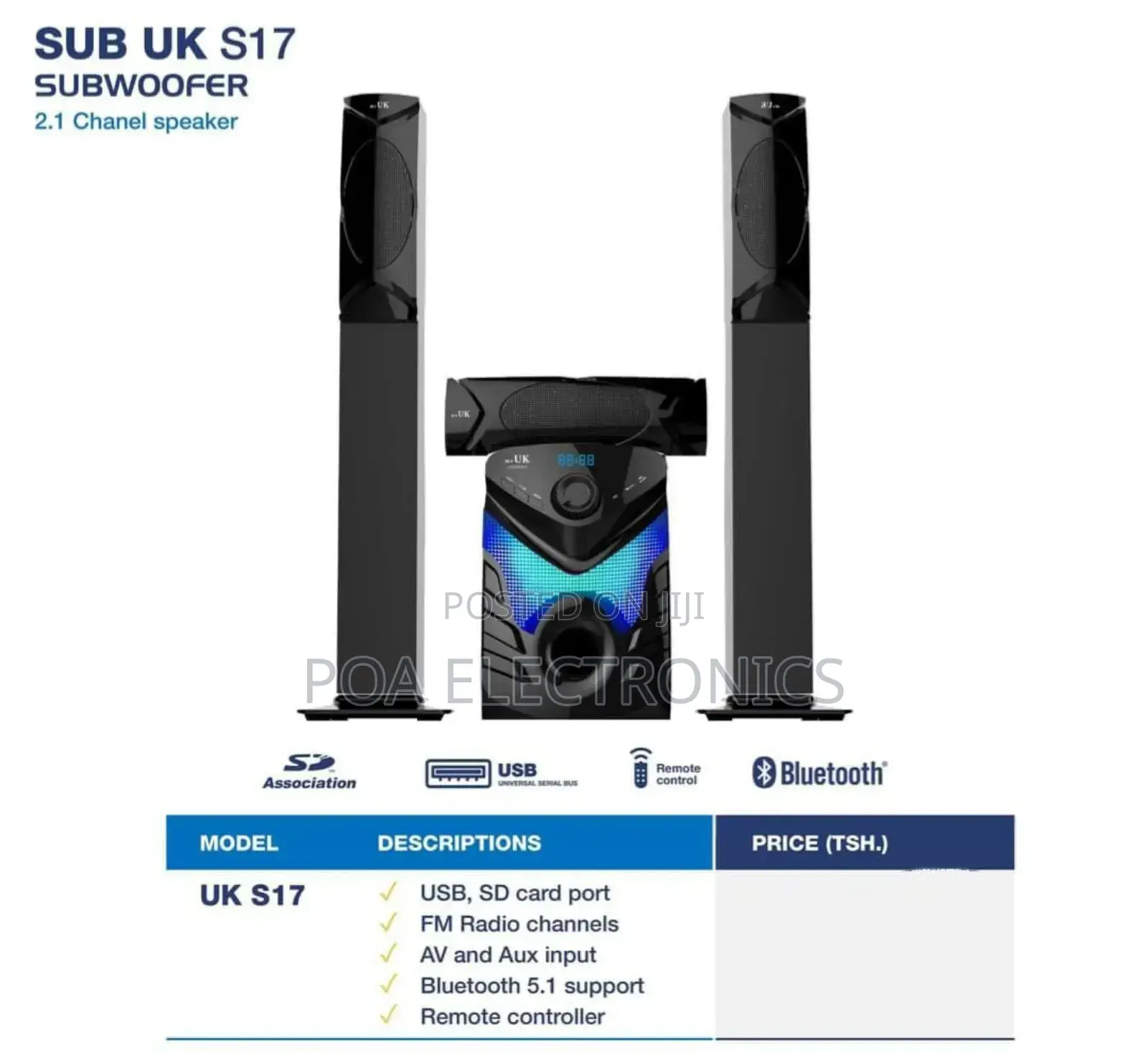 Subwoofer Loud Speaker
