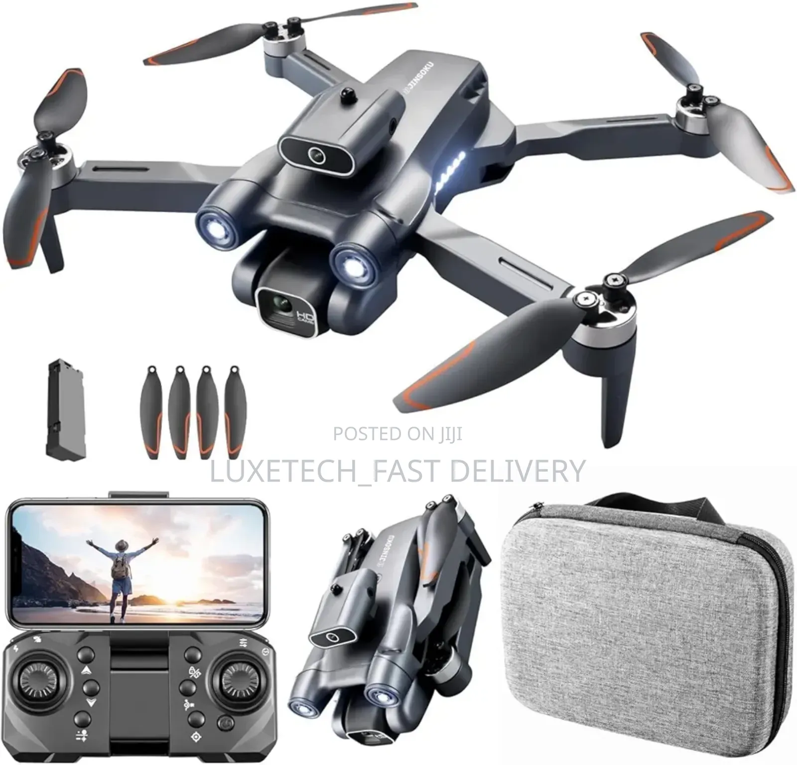 P12 Pro Professional Video Recording Multi-Feature Drone