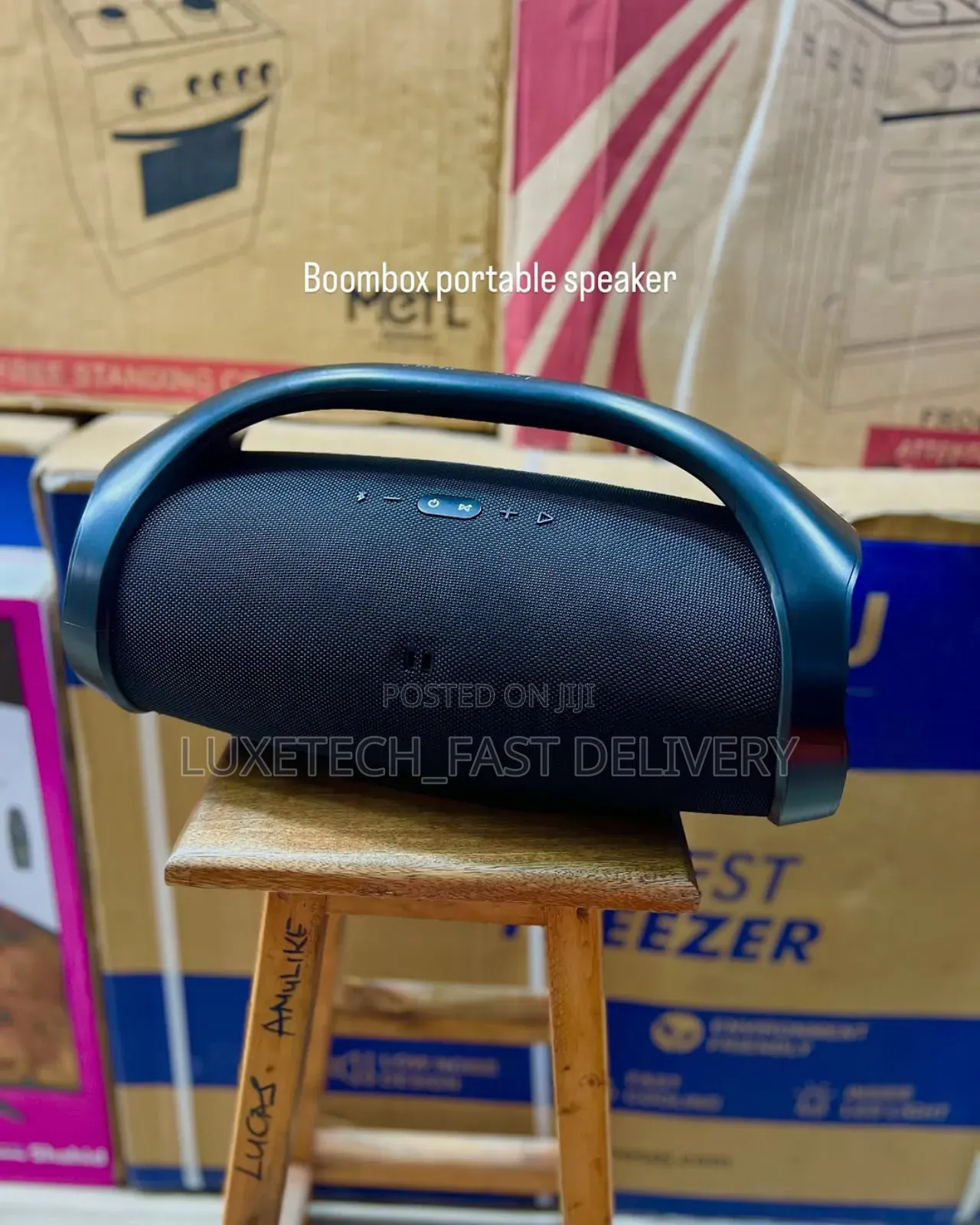 Portable BT Speaker Boombox Powerful Sound
