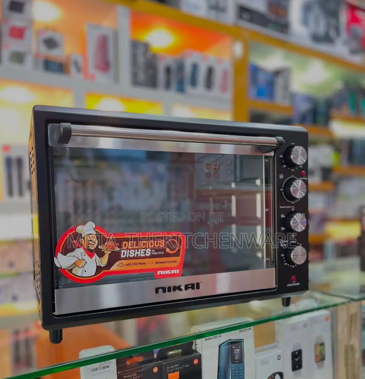 Nikai Electric Oven 75L 2200W