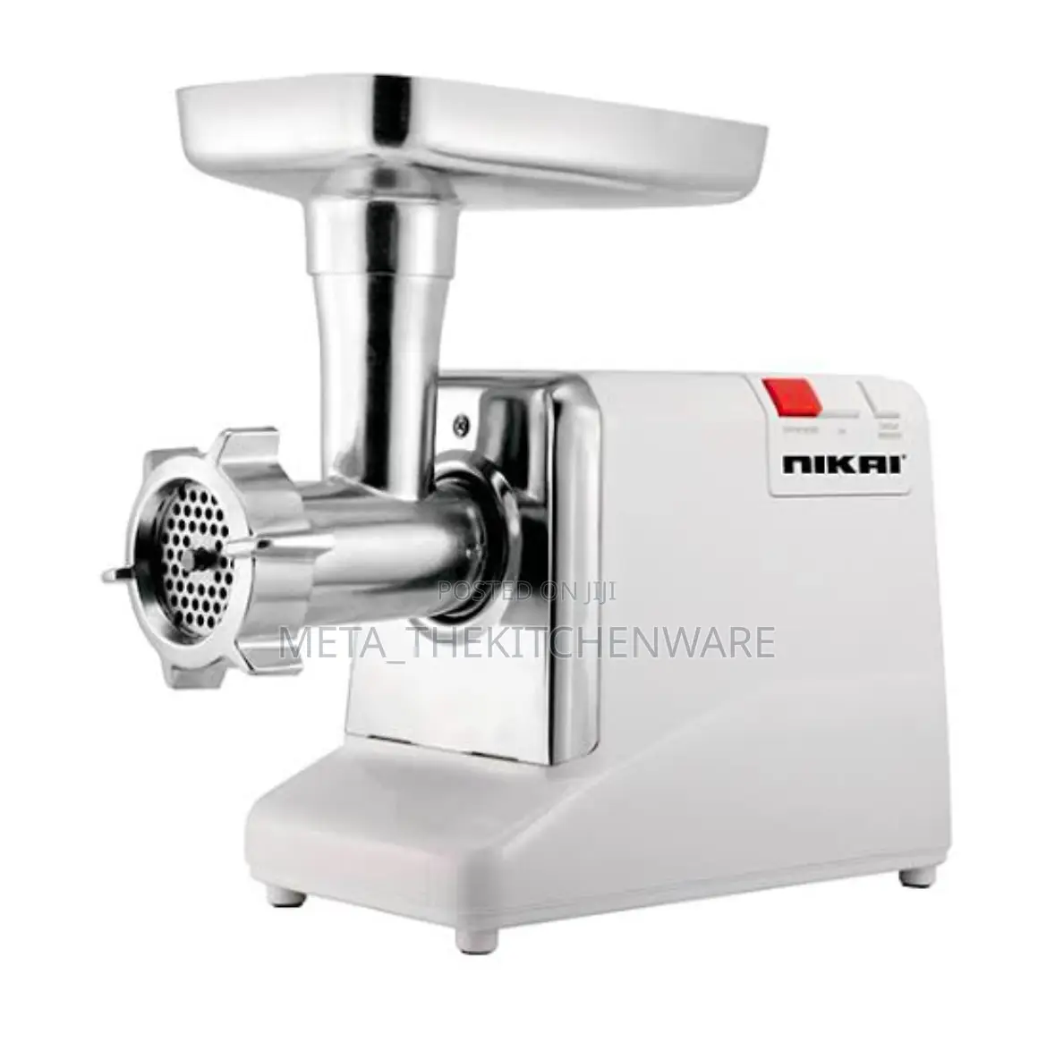 Nikai Meat Grinder 3000W 2 Steel Blades Nmg745u