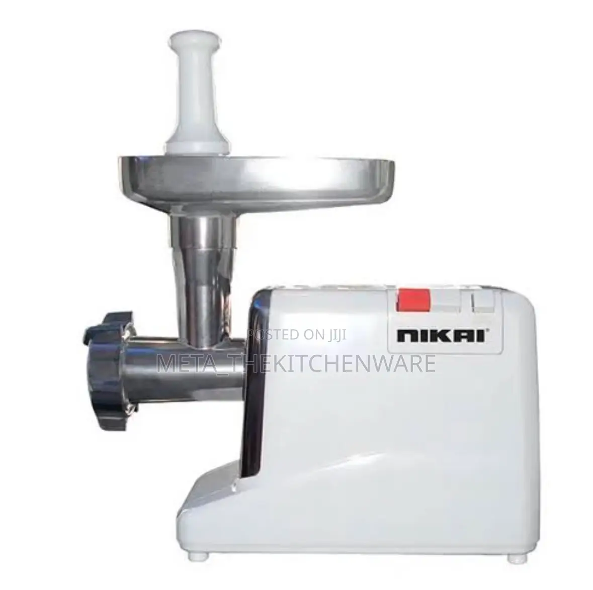 Nikai Meat Grinder 3000W 2 Steel Blades Nmg745u