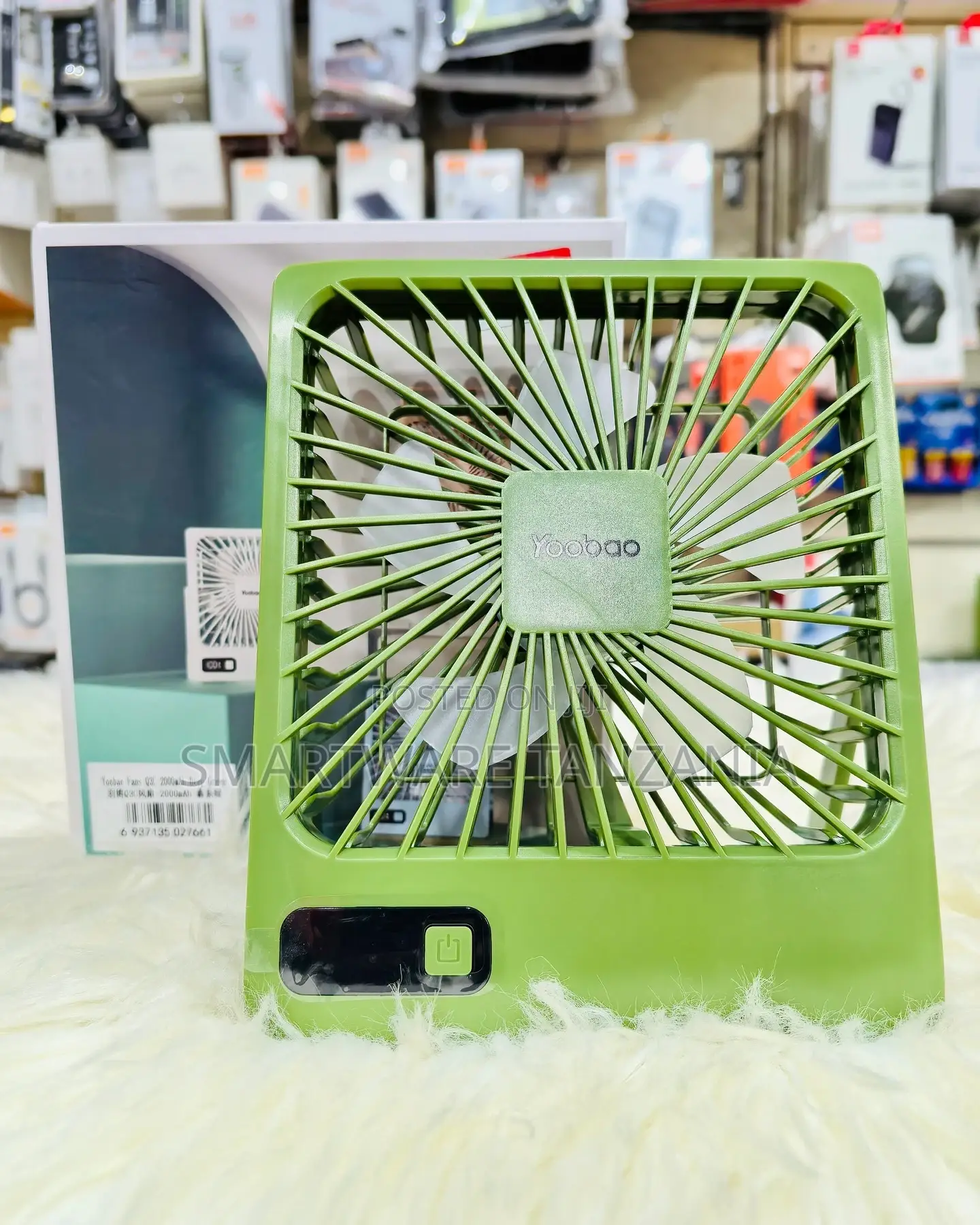 Small Desktop Fan With Strong Airflow, Portable Mini Usb Fan