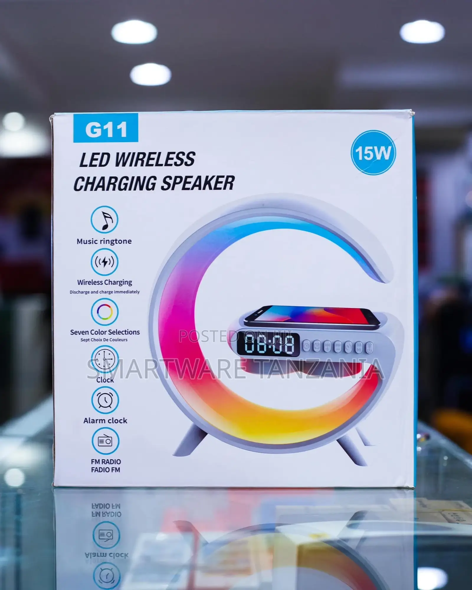Wireless Charging G Speakers Desk Lamp For Bedroom Home