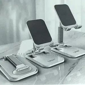 Desktop Phone Holder Stand Base, Foldable Phone Holder