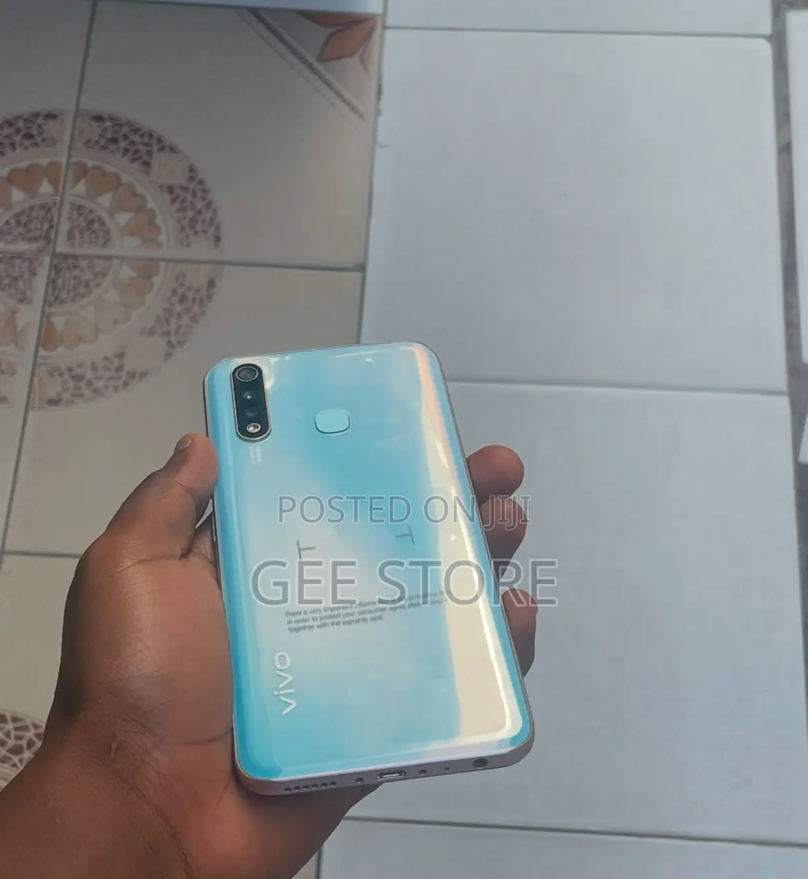 Vivo Y19 128 GB Blue