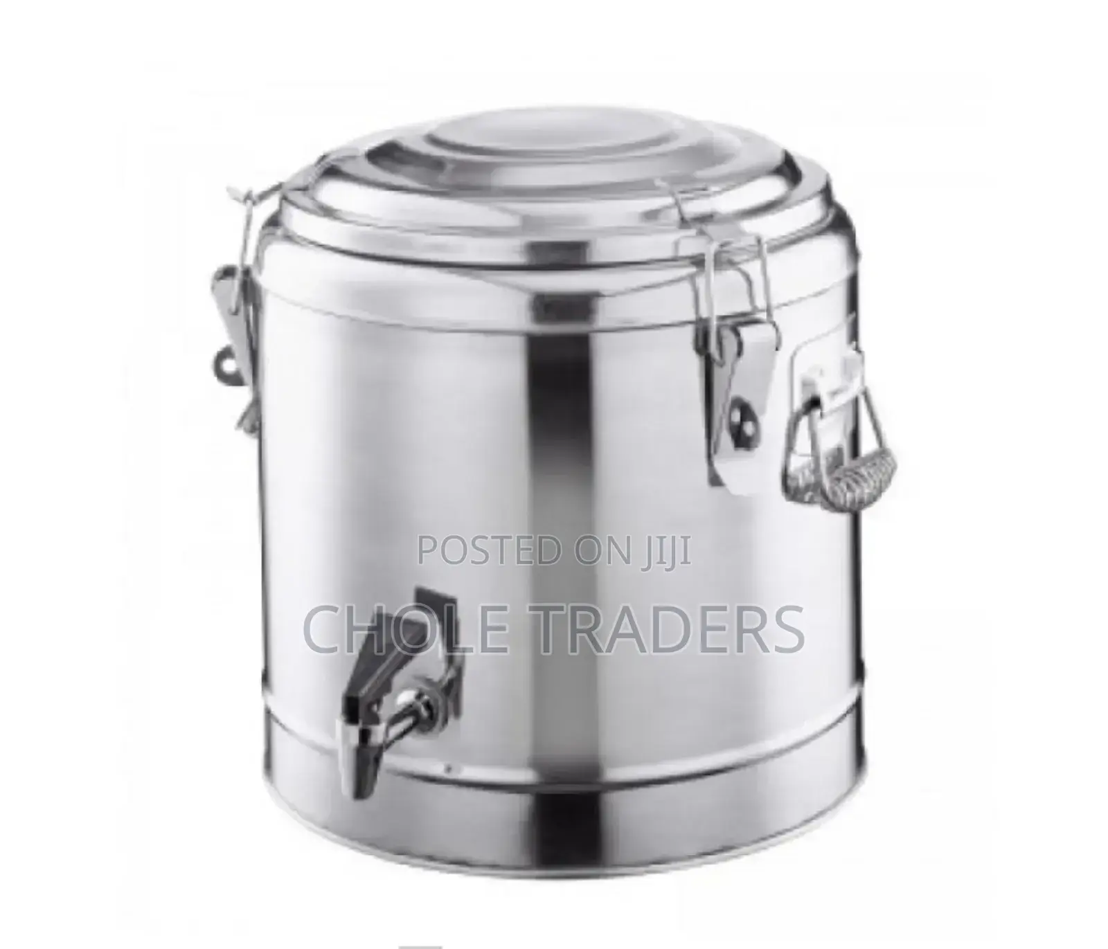 Commercial Insulation Barrel Stock Pots With Water-Tap