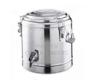 Commercial Insulation Barrel Stock Pots With Water-Tap