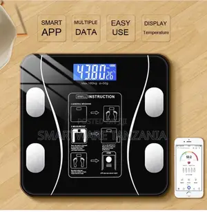 180KG Digital Scale Bluetooth Body Fat Smart Weighing Scale
