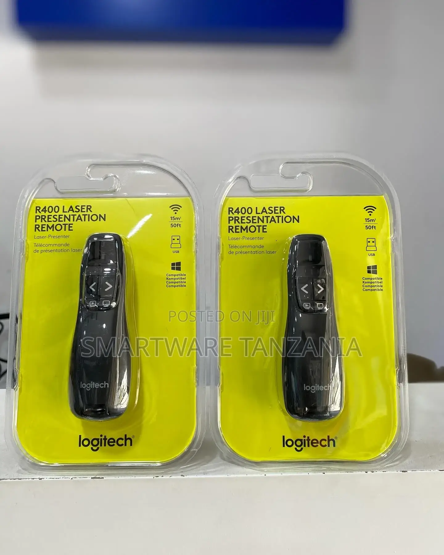 Wireless Presenter Remote Control With USB Laser Pointer