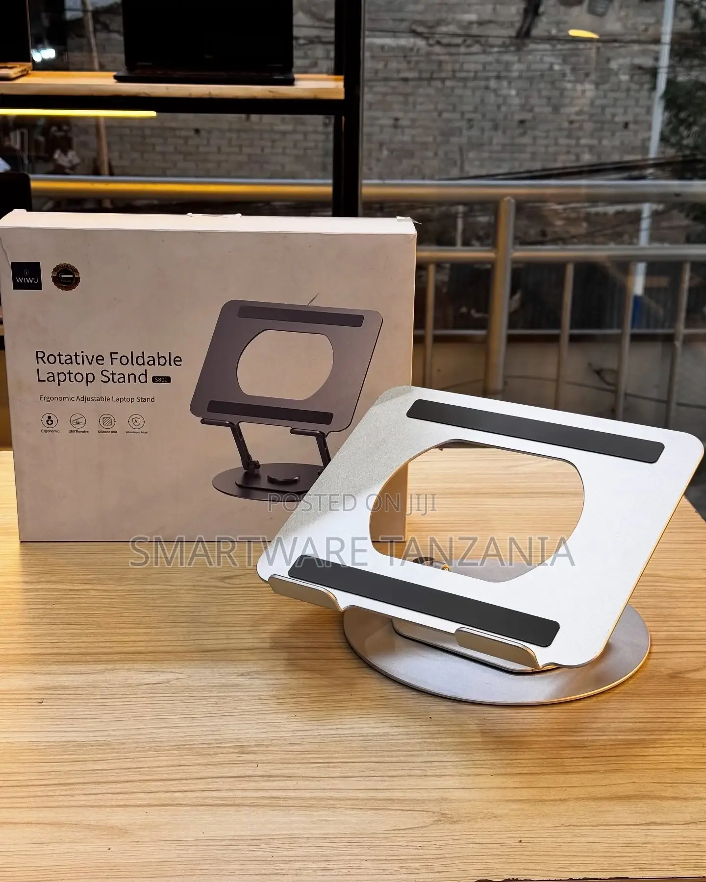 Rotating Base, Laptop Riser All Laptops Up To 16 Inches