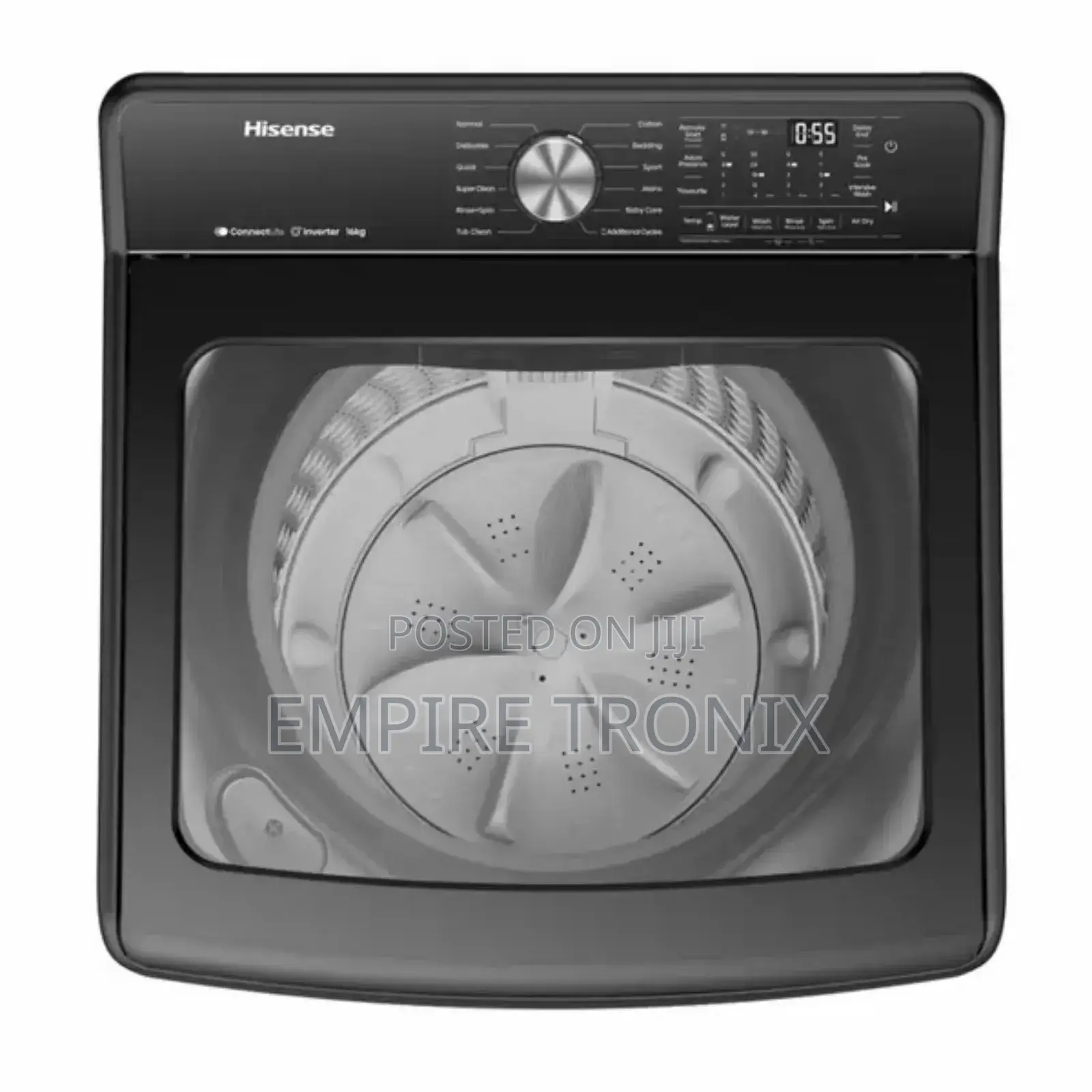 Hisense Washing Machine Top Load Smart Wifi WT5T1625DB 16kg