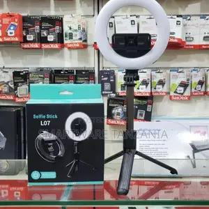 Selfie Ring Light Tripod Stand Phone Holder For Live Stream