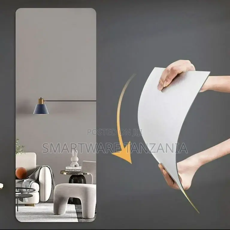 Wall Sticker DIY Self-Adhesive Makeup Mirror Acrylic Mirror