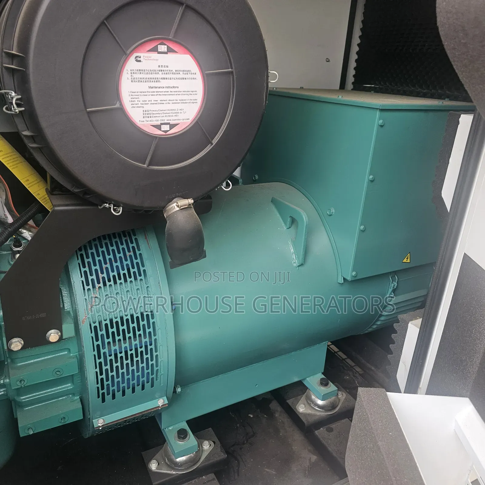 Generator Cummins 375kva