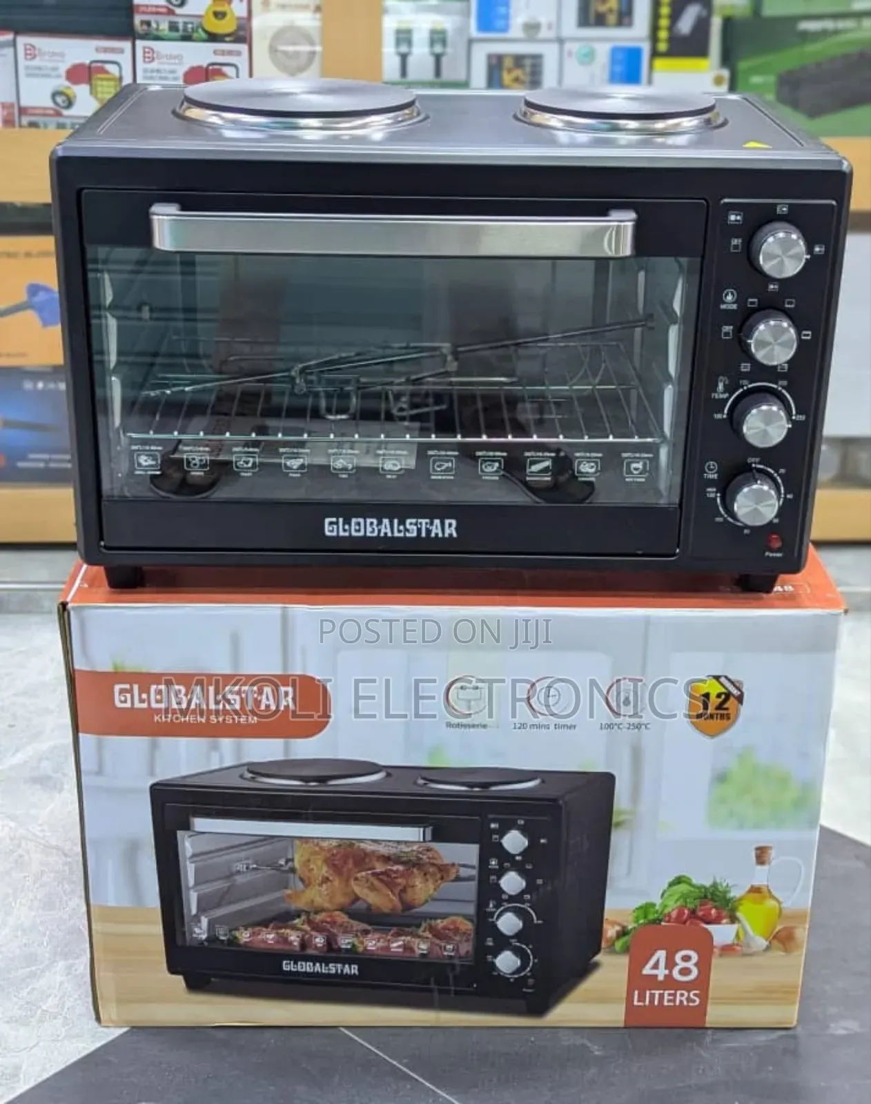 Sky Wood Microwave With 2 Hot Plates