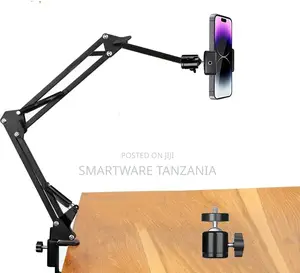 Flexible Arm Clamp Clip Phone Mount Stand For Filming