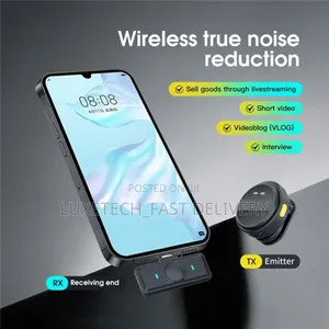 Sx21 Type-C and iPhone Smart Clip-on Wireless Microphone