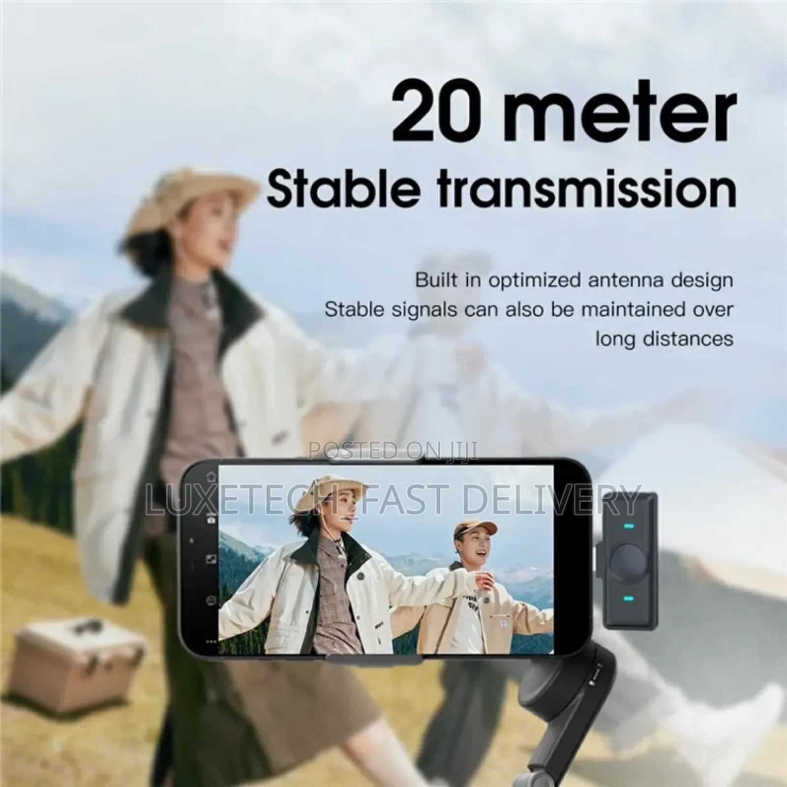 Sx21 Type-C and iPhone Smart Clip-on Wireless Microphone