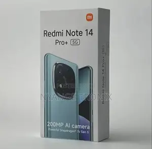 New Xiaomi Redmi Note 14 Pro+ 5G 256 GB Black