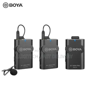 Boya by-Wm4 PRO 2-Person Wireless Lavalier Microphone ANC