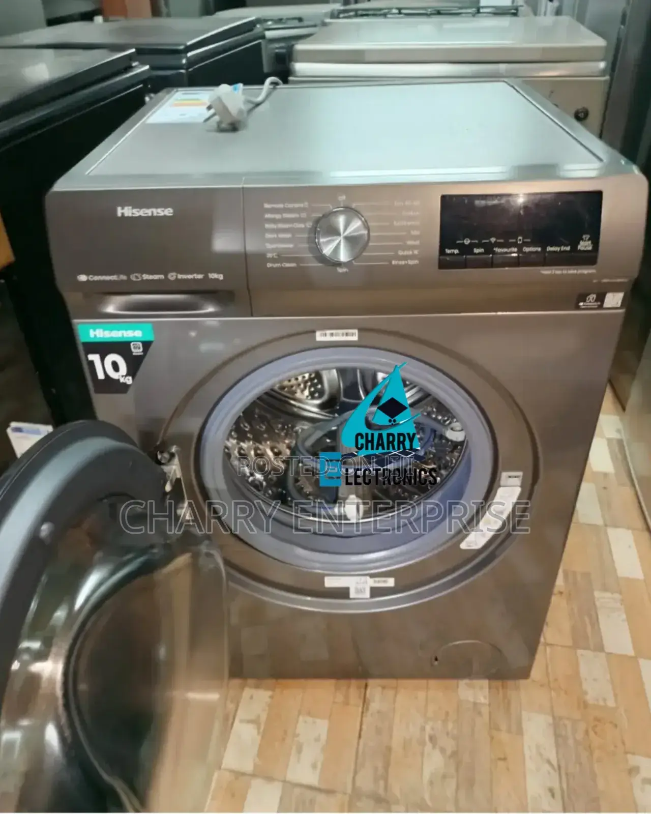Hisense Front Load Dryer Machine Mashine Ya Kukausha Nguo 10kg