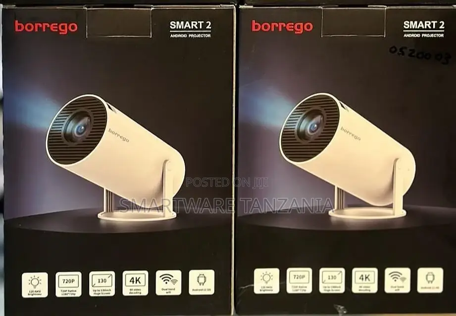 Smart Portable Projector For Indoor And Outdoor Home Theater