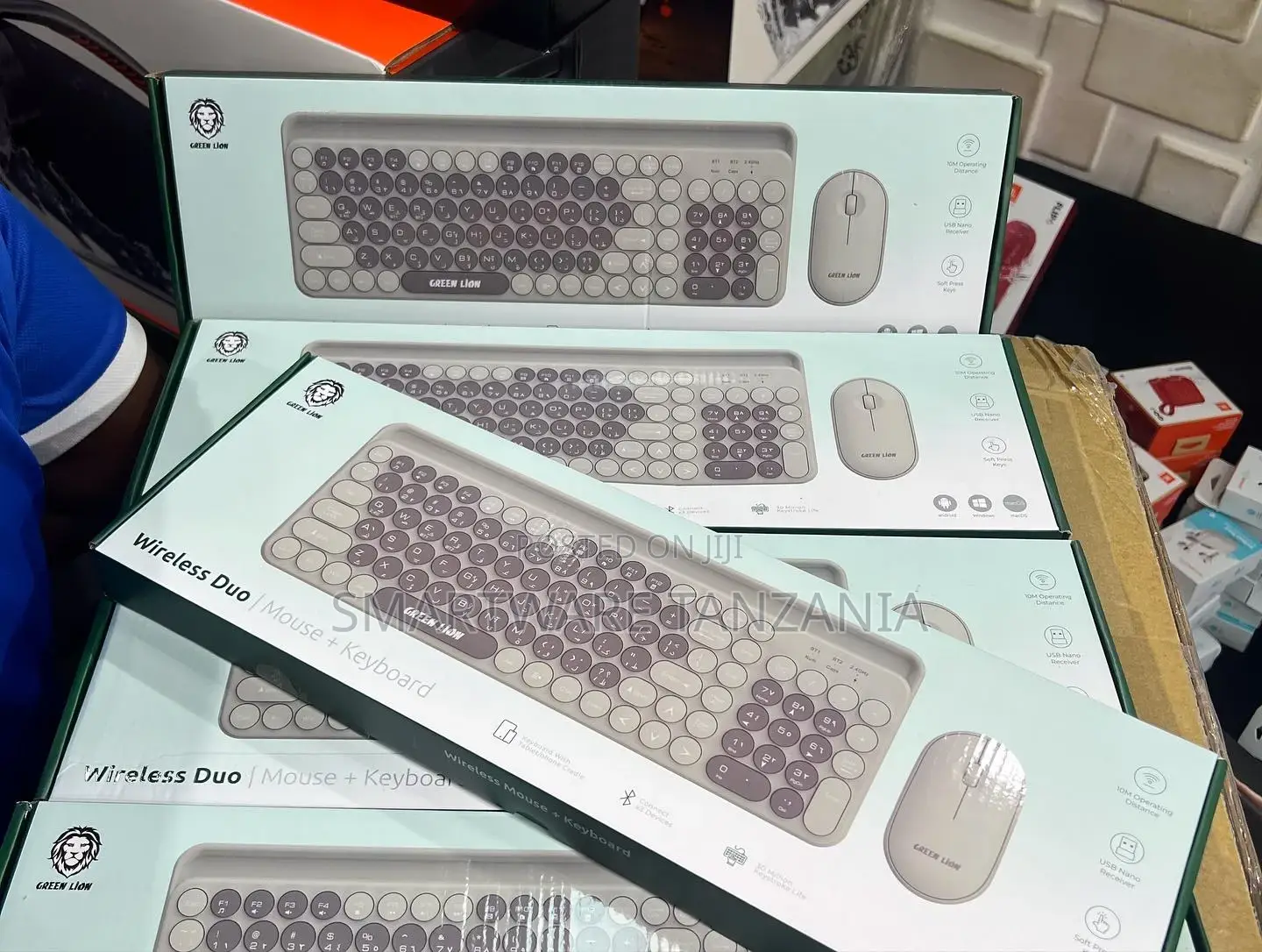 Typewriter Cordless Keyboard And Mouse For Computer/Laptop
