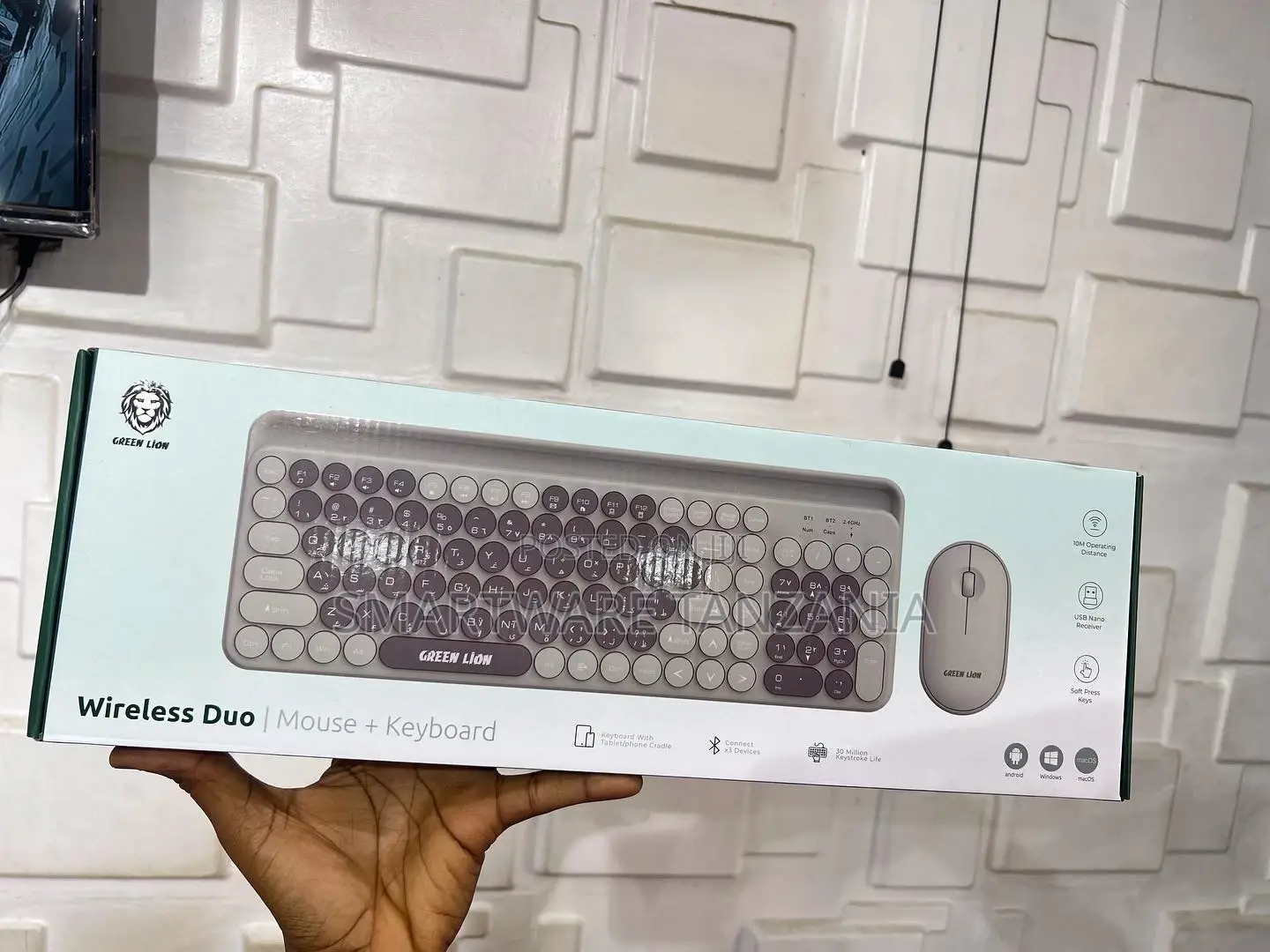 Rechargeable Keyboard, Ergonomic Keyboard And Mouse Combo
