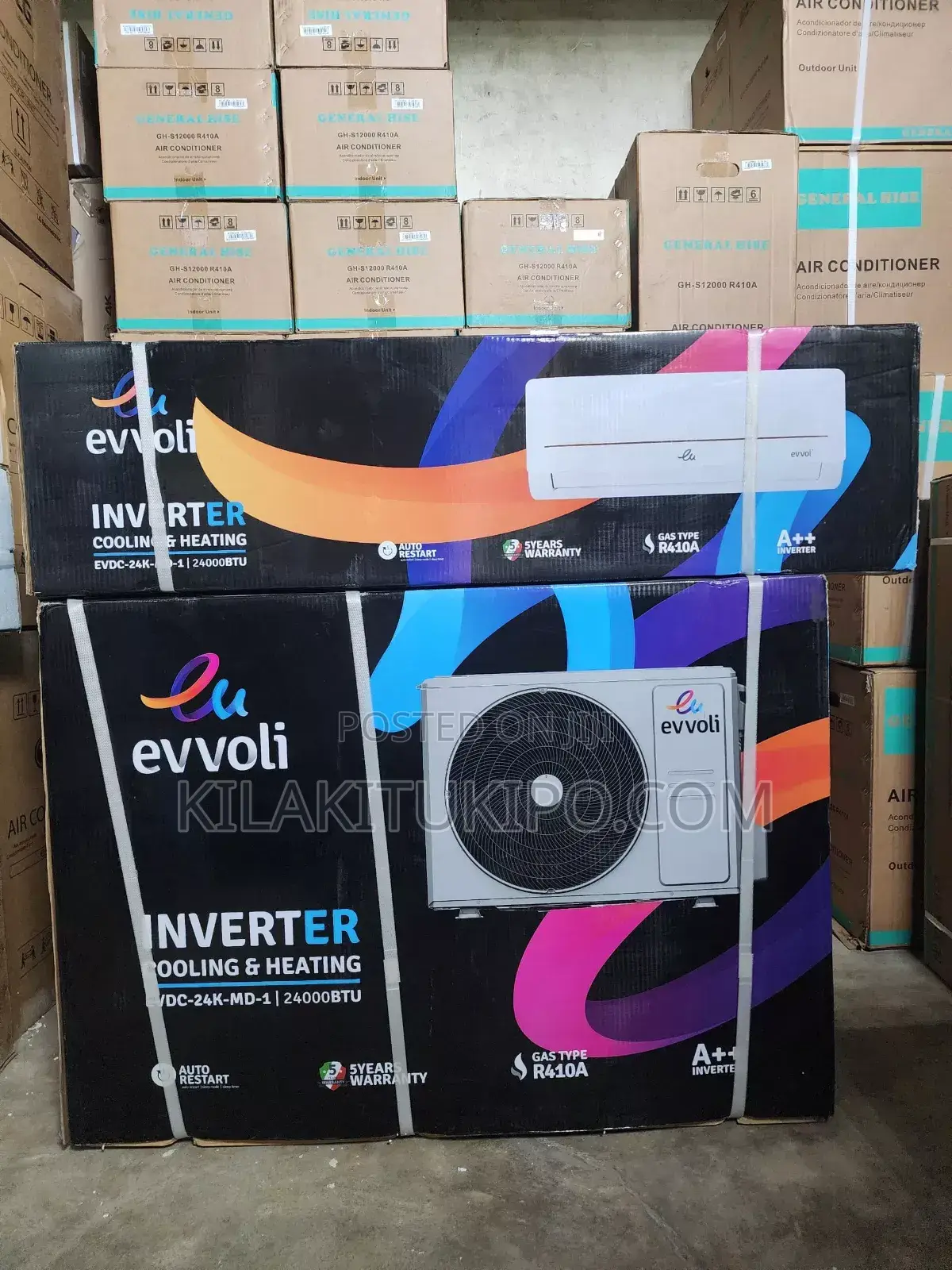 24000btu Inverter AC Evvoli