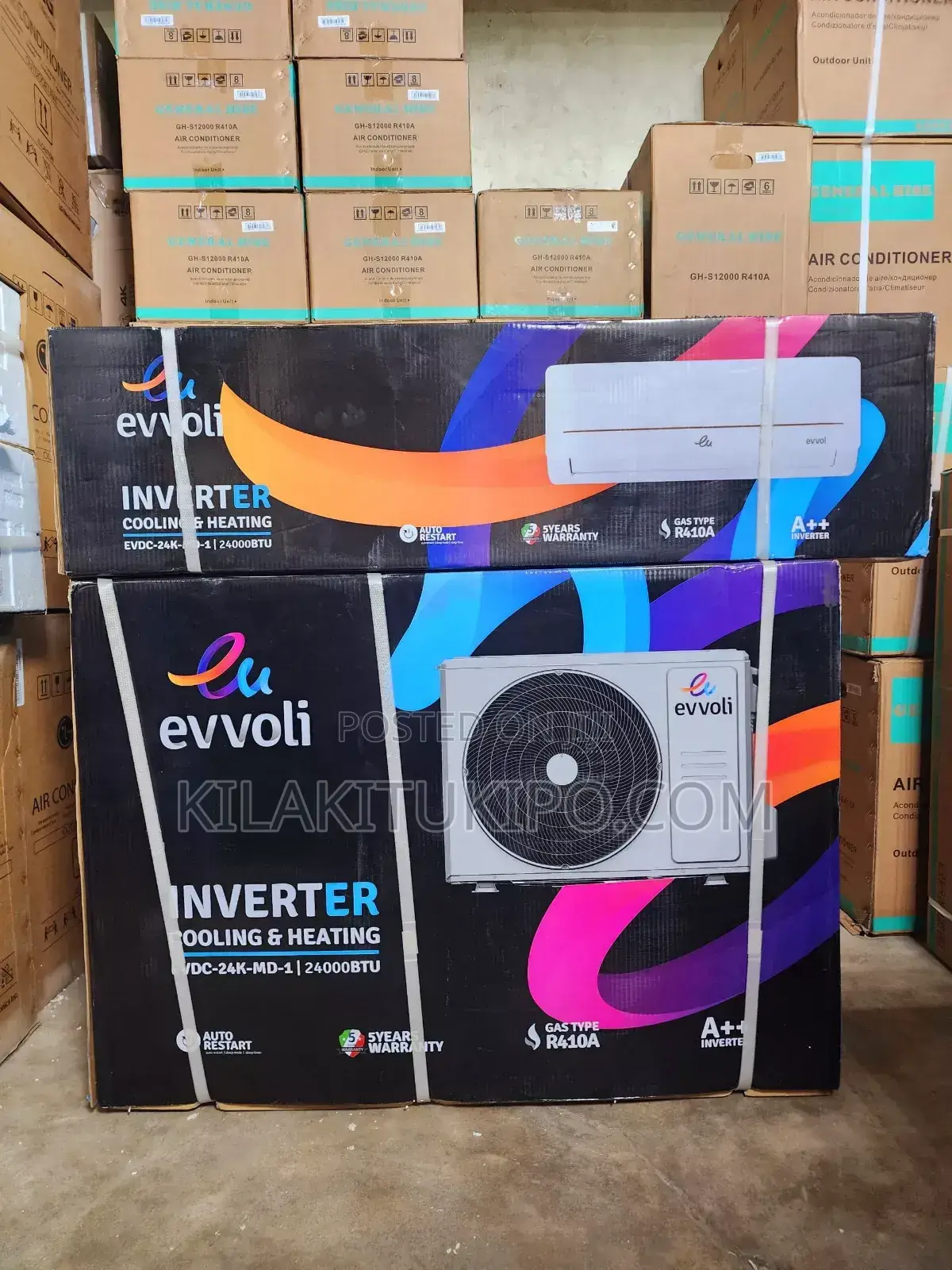 24000btu Inverter AC Evvoli
