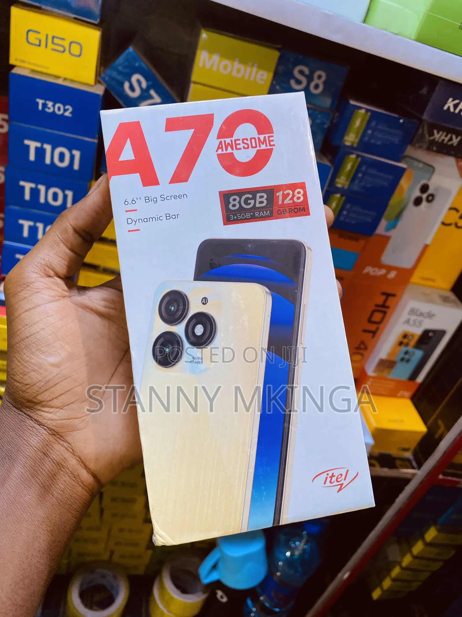 New Itel A70 128 GB