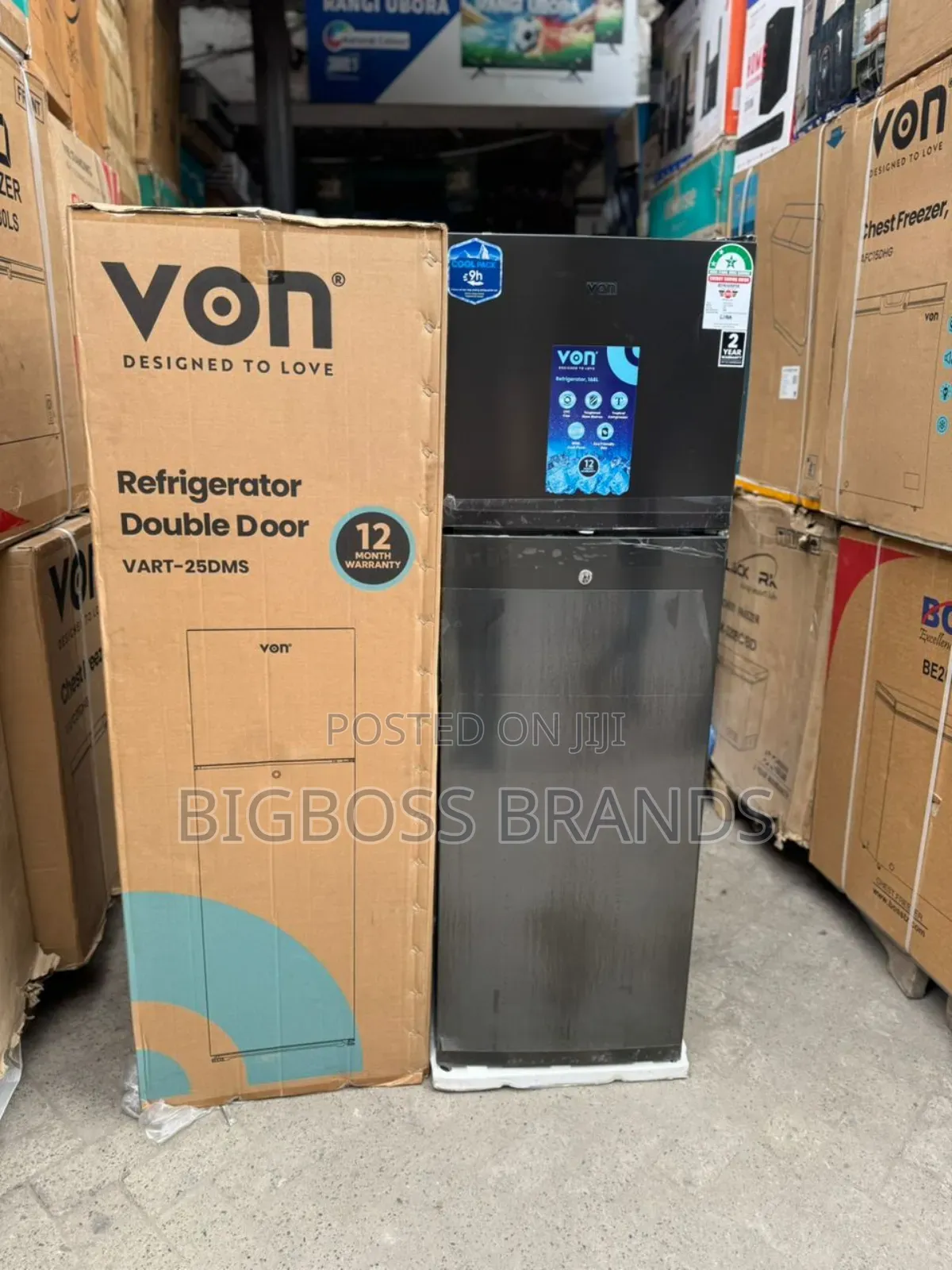 Von Fridge 168 LTRS