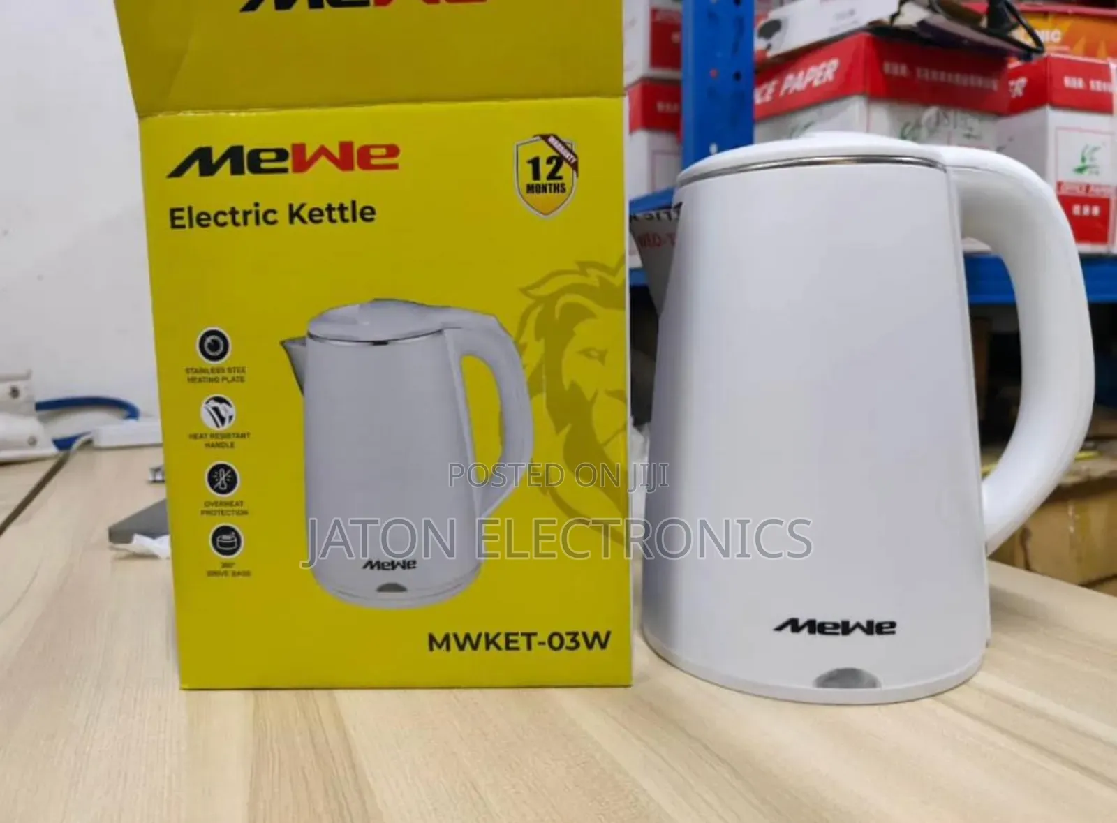 Mewe Electric Kettle 1.8l